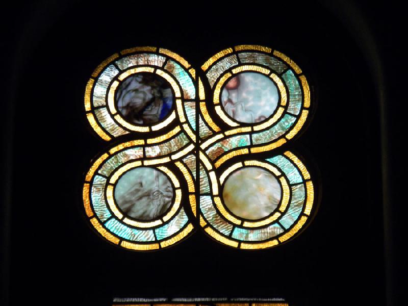 Willard Memorial Window:  14 ornamental windows